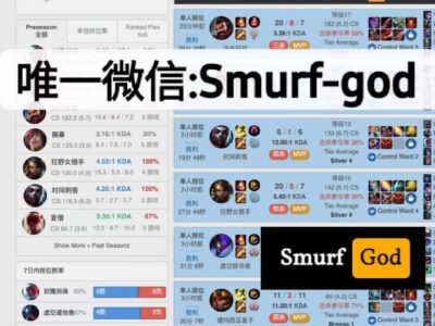 美服lol 青铜2-白银代练